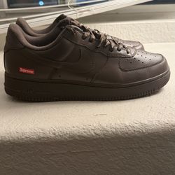 Nike Air Force 1 Supreme Baroque Brown