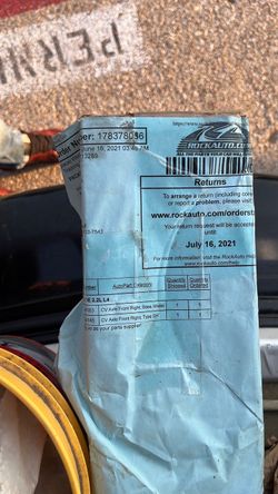 Brand New CV Axel got both sides $75 for both