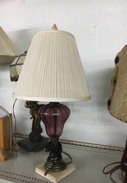 End table lamp- a10