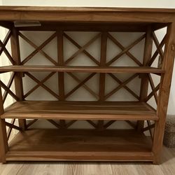 Solid Wood Console / Sofa Table / Media Console – Handmade (Indonesia)