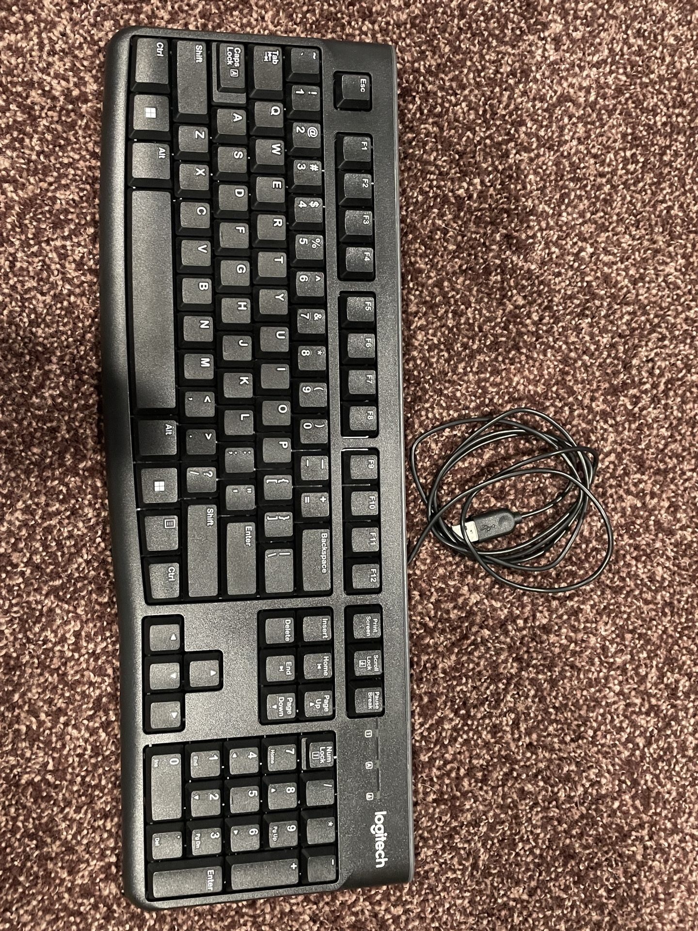 Logitech Keyboard — Basic Keyboard