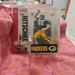 McFarlane Toys 2006 NFL Legends Series 2 Green Bay Packers Ray Nitschke Figure