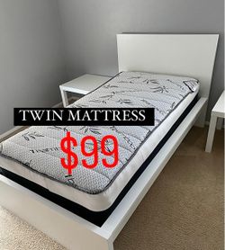 New twin mattress only $100