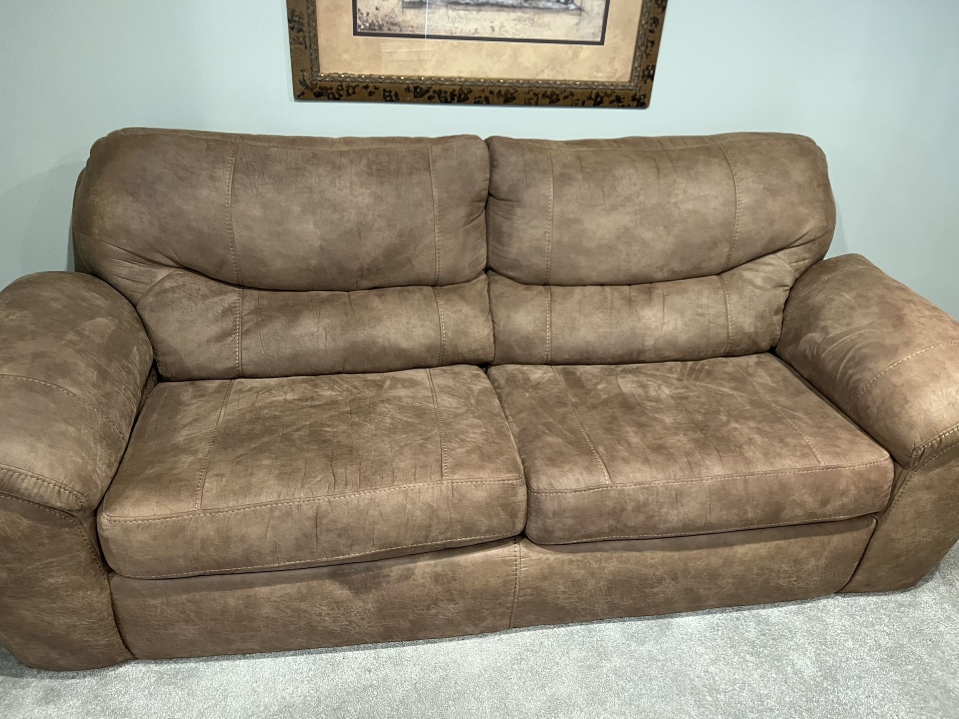 Microsuede Couch