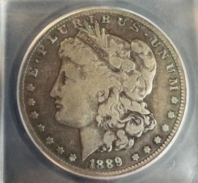 1889-CC Morgan Dollar