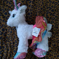 Build-A-Bear With Tutu Glisten Reindeer With Tags.