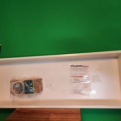 White Lighted Shower Niche