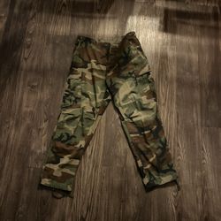 Camo Cargo Pants 