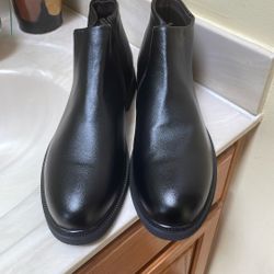 Leather Ankle Boots, 