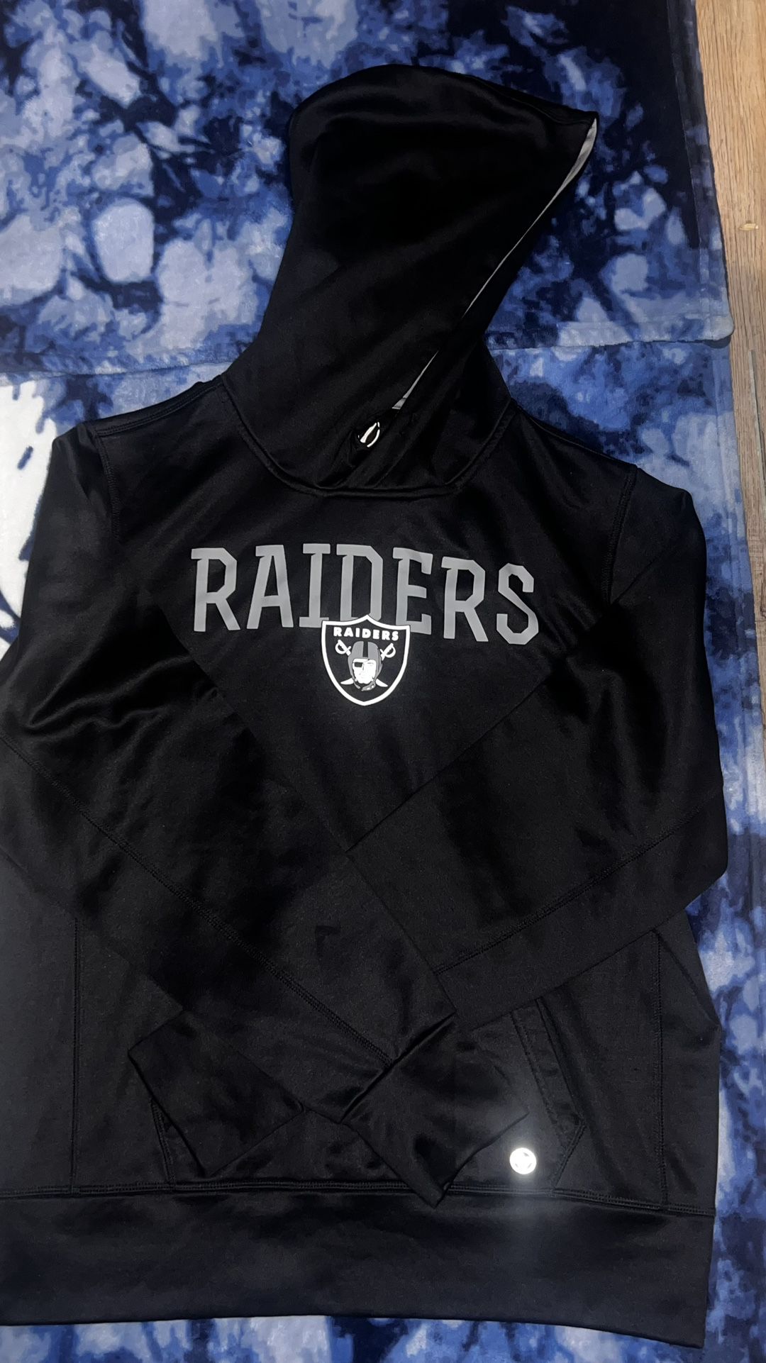 47 brand raiders hoodie Large
