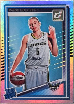 Paige Bueckers Donruss Rated Rookie Holo Card