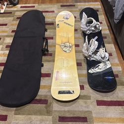 Nitro 155cm snowboard Rome SDS bindings $100
