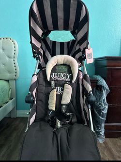 2008 Limited Edition Juicy Couture X Maclaren Stroller + Footmuff