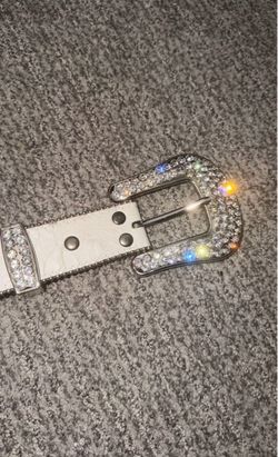 B.b. Simon Belt(White Rhinestone)