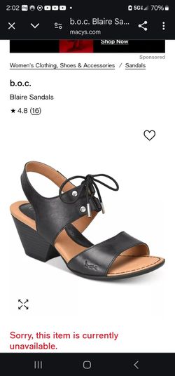 BOC Born Blaire Sandals Size 8
