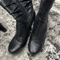 Leather Women Boots Size 8.5