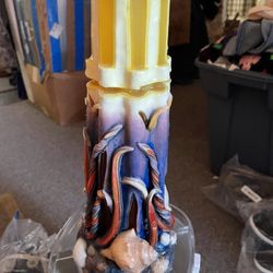 Handmade Tobys Candle Lighthouse 