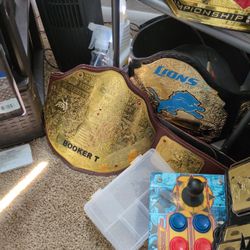 Booker T Big Gold Brown Strap 