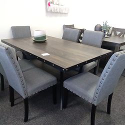 Dining Table Set With 6 Chairs
