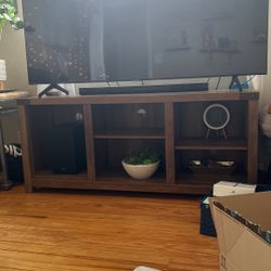 TV Console, Rustic oak 