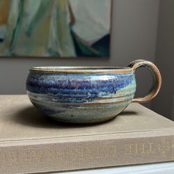 Large Handcrafted Coffee Mug ( D5.5” ) firm on price 