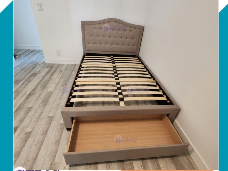 New Bed Frame With Drawer 