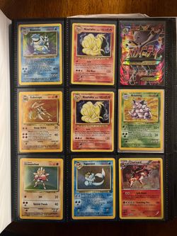 Vintage Pokémon collection