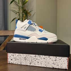 Jordan 4 Military Blue Size 5y/6.5w