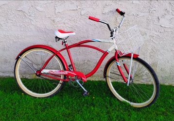 Schwinn legacy 26" Beach Cruiser bike bicicleta basket