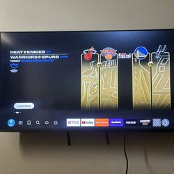 43” flat screen tv