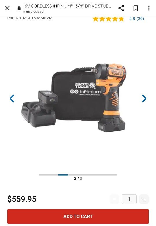 Matco 3/8 Impact