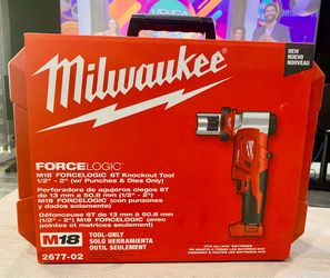 MILWAUKEE M18 FORCElogic 6T KNOCKOUT TOOL