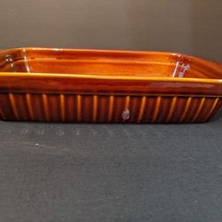 Vintage Rectangle Stoneware Dish