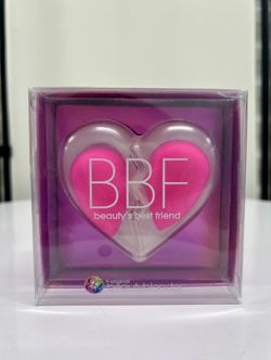 Beauty Blender BBF Limited Edition Blender & Heart Shaped Case NEW