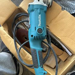 Makita 5-inch angle grinder