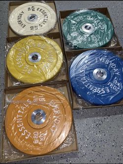 Olympic Bumper Weight Plate Pairs or Set, New 