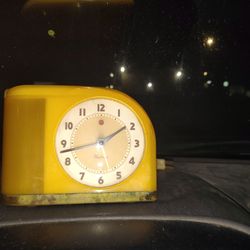 westclox "  1950s Mid century" Alarm clock