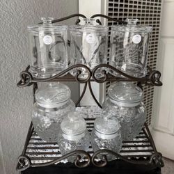 Princess House Raca Meridian Con 7 Especieros De Heritage Y Fantasia 