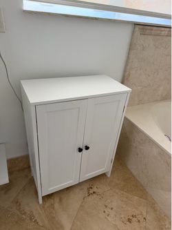 White Bathroom Dresser