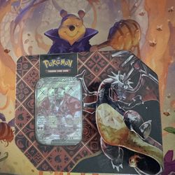 Charizard paldean fates tin