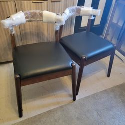 Mid Century Style Dinning Chairs Set of 2