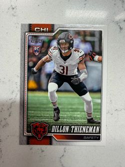 2026 Topps Flagship Football Dillon Thieneman #350 Rookie Card RC