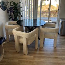 Round Table and Chairs