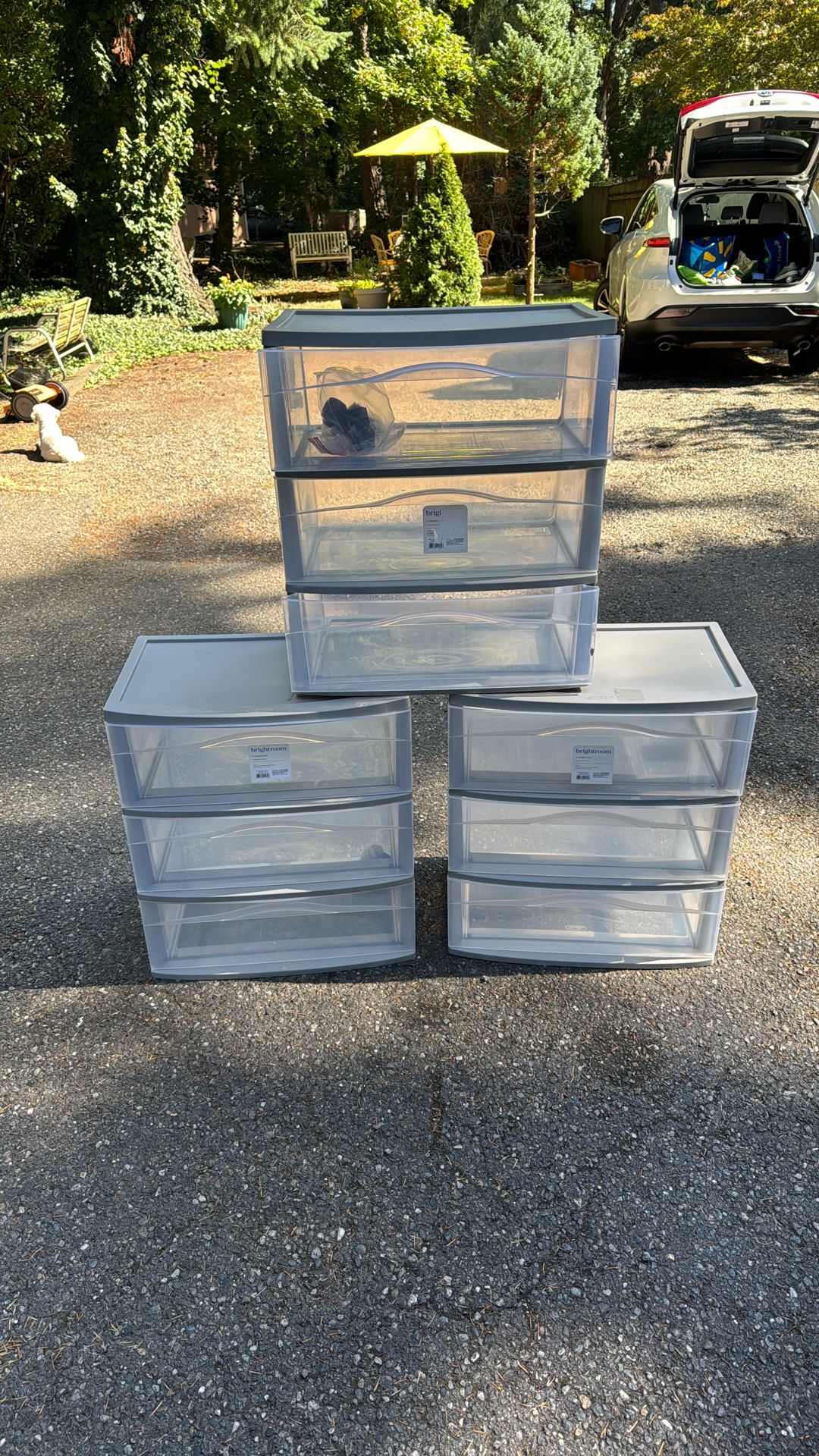Plastic Drawer Set 
