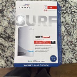 Arris S33 DOCSIS 3.1 Cable Modem