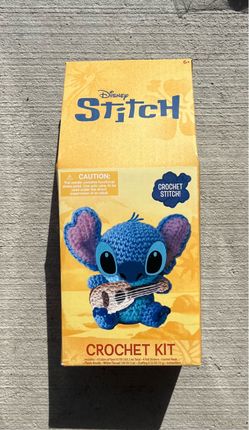 Disney Stitch Crochet Kit with Ukulele