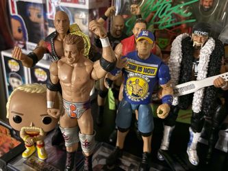 WWE wrestling figures lot loose