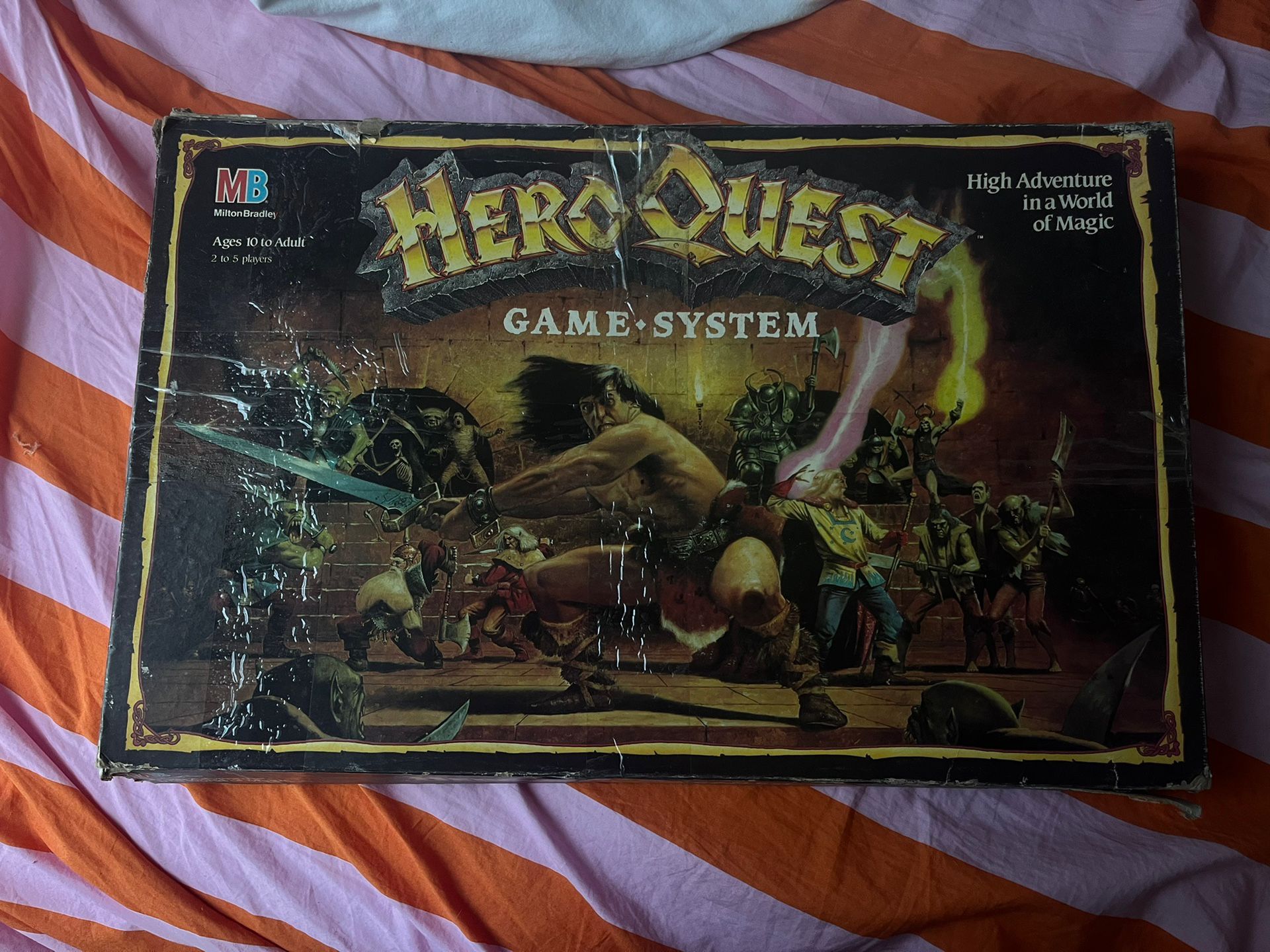 1989 HeroQuest Board Game