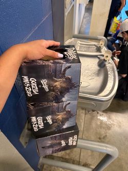 Godzilla bobble head