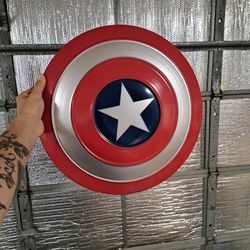 Metal Captain America Shield